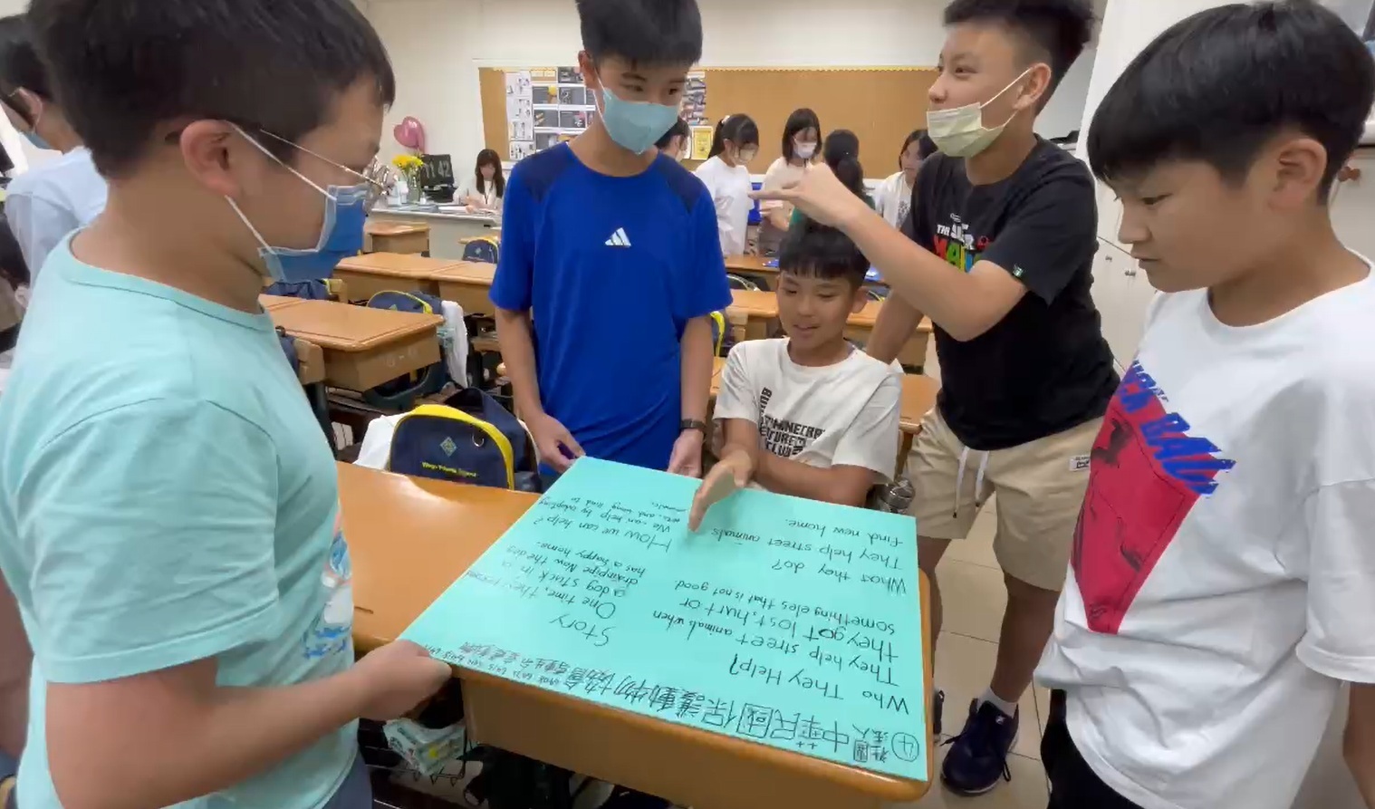 不斷修正的探究歷程 從議題蒐集、討論、整理到轉化 (2)